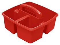 Classroom Caddy, Red, Small