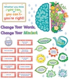Bloom with a Growth Mindset Bulletin Board Set
