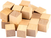 STEM Basics, Wooden Cubes (25)
