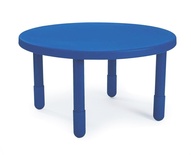 Value Table, 36" Round, Blue - 2 only