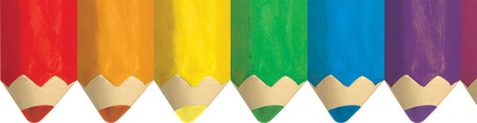 Jumbo Colored Pencils EZ Border™