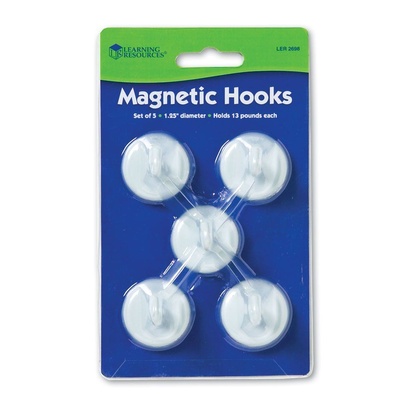 Magnetic Hooks, Set of 5