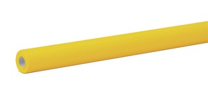Fadeless® Art Roll, 48" x 50', Canary Yellow, Film Wrapped