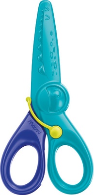 Maped® Kidicut Spring-Assisted Plastic Safety Scissors, 4.75"