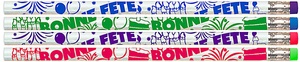 Bonne Fete (French) Pencil, Pack of 12
