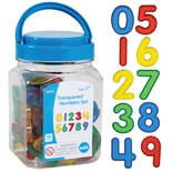 Numbers Counters Mini Jar