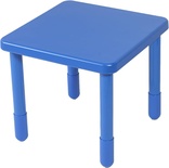SALE - Value Table, 28" Square, Blue