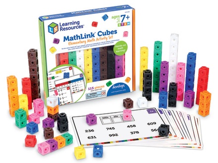 MathLink® Cubes Elementary Math Activity Set