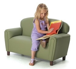 Just Like Home Preschool Enviro-Child Upholstery Sofa