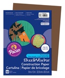 SunWorks® Construction Paper, 9" x 12", Dark Brown